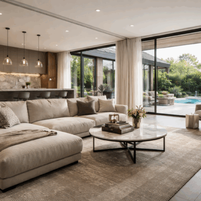 עיצוב פנים לבית פרטי מודרני