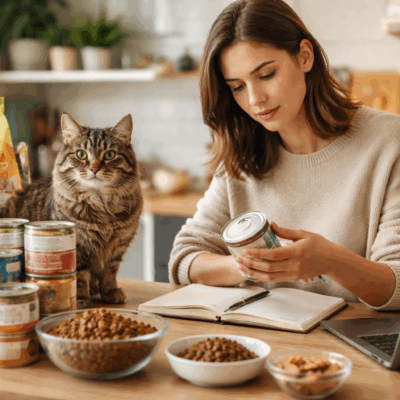 איך לבחור אוכל לחתולים – הסבר מפורט
